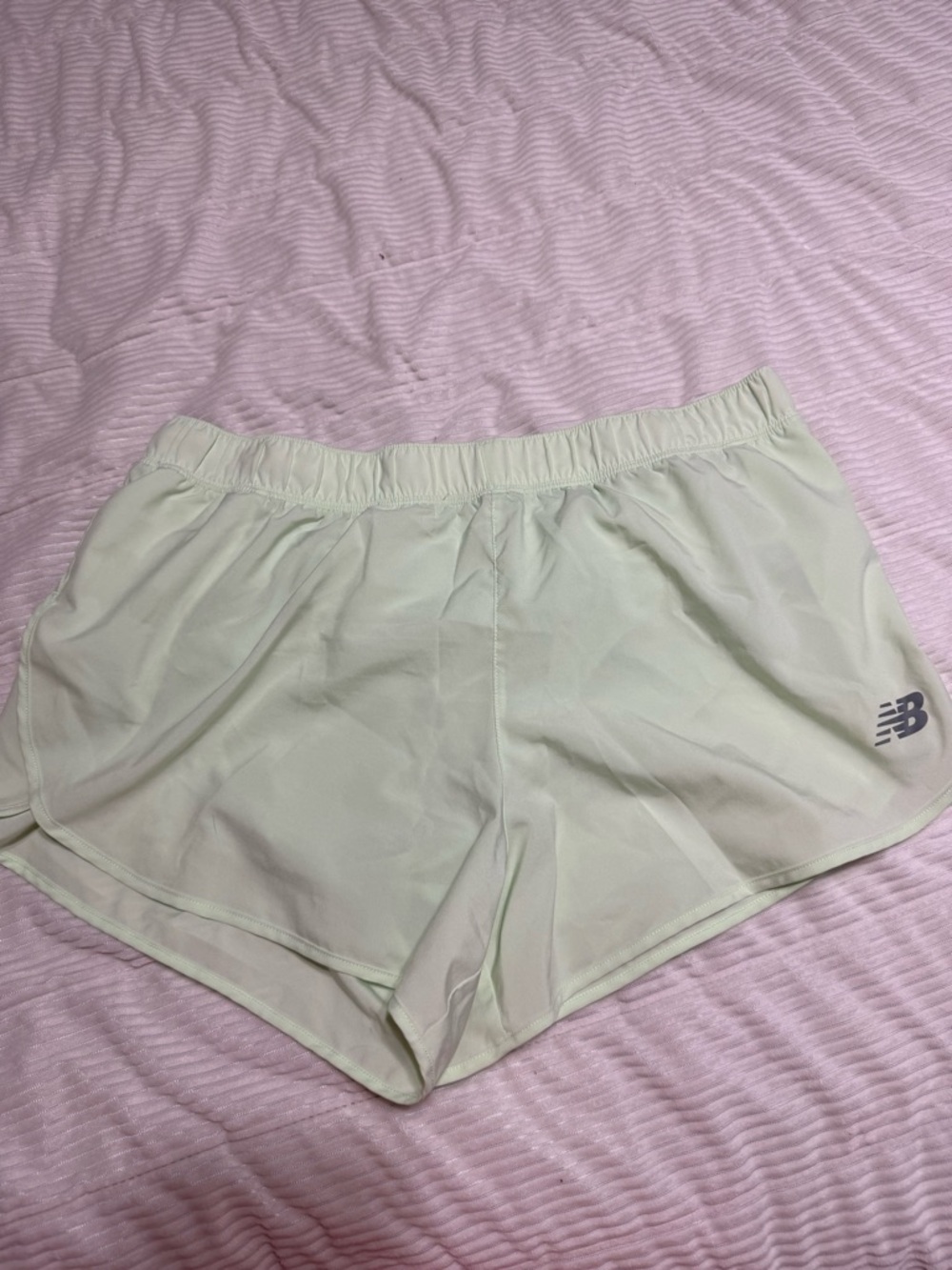 New Balance Light Mint Women’s Athletic Shorts